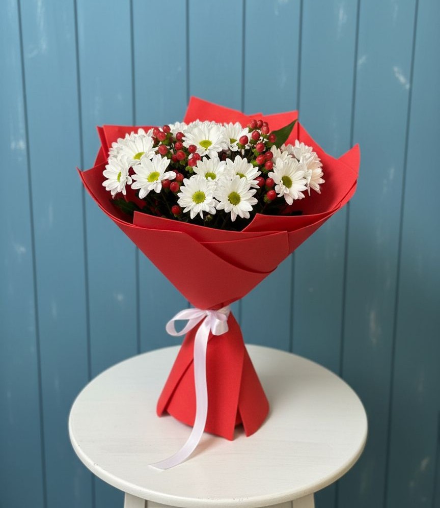 Букет цветов из: Хризантемы в Сухобезводное