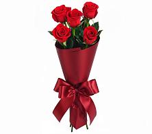 Букет 5 Красных роз Эдлесс Лав в Сухобезводное