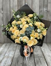 Букет цветов из:  Розы и Лизиантусы в Сухобезводное