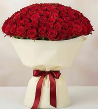 Букет 101 Красная роза Милано в Сухобезводное