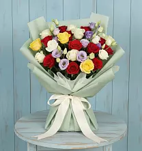 Букет цветов из:  Розы в Сухобезводное
