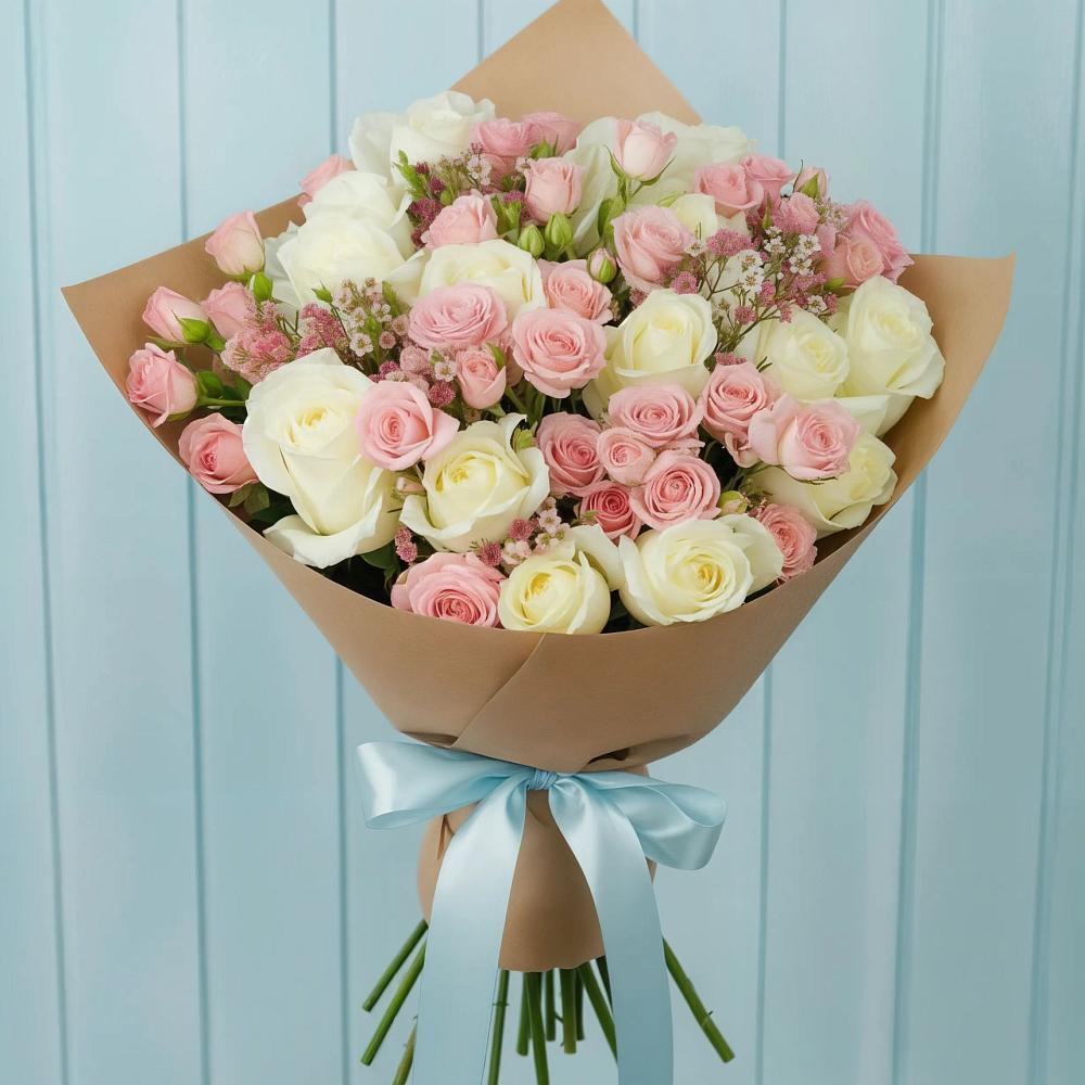 Букет цветов из: Розы в Сухобезводное