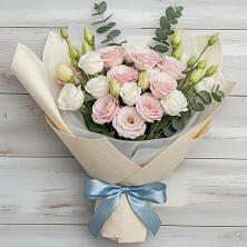 Букет цветов из:  Лизиантусы в Сухобезводное