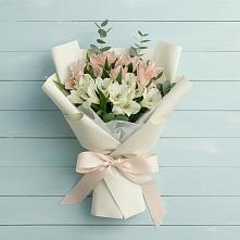 Букет цветов из:  Альстромерии в Сухобезводное