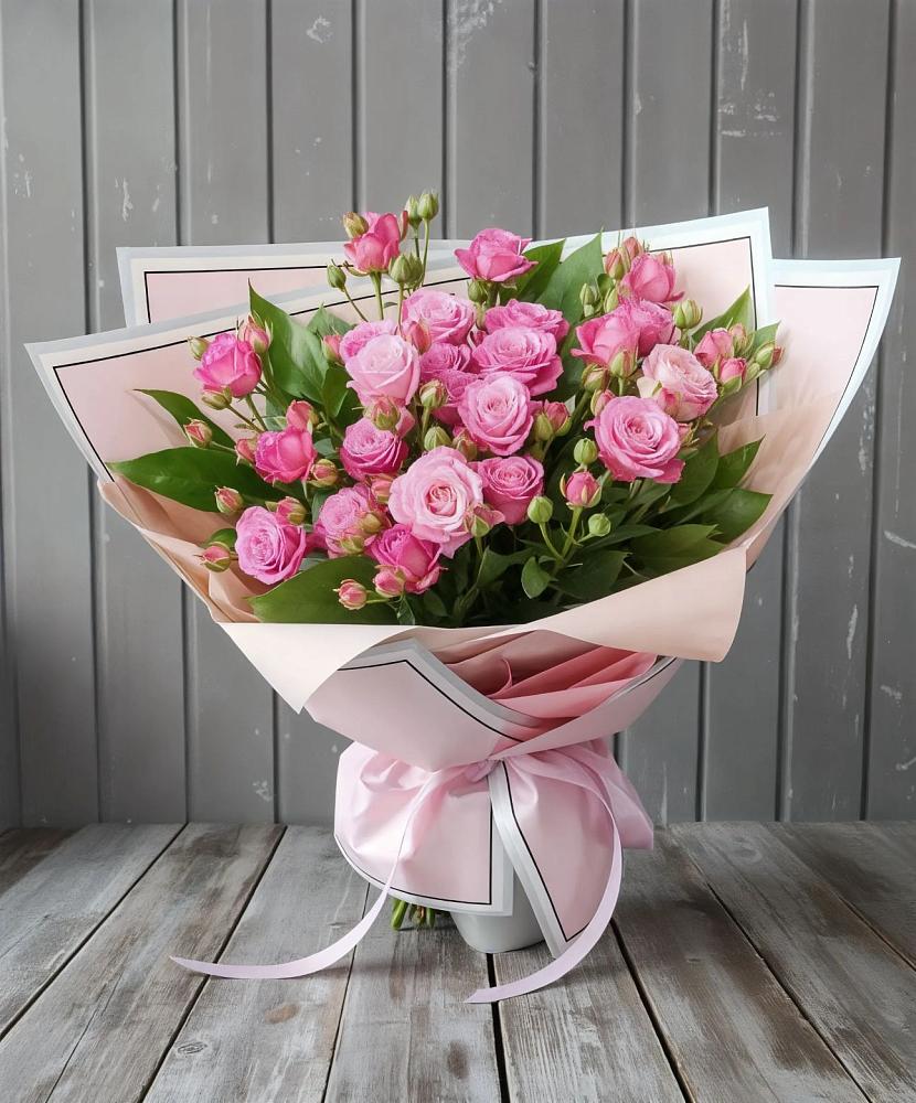 Букет Розовый кустик в Сухобезводное