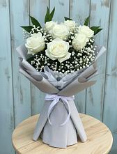 Букет цветов из:  Розы #REPLACE_PRED# Сухобезводное