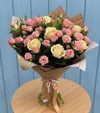Букет цветов из:  Розы в Сухобезводное