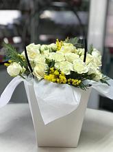 Цветочная композиция из Розы  в Сухобезводное