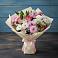 Букет цветов из: Хризантемы, Альстромерии и Розы в Сухобезводное